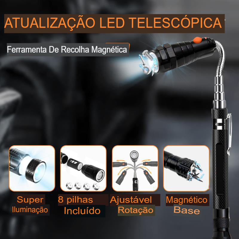 🔥Best-sellers de Natal🔧Ferramentas de Captação Magnética Telescópicas