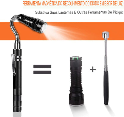 🔥Best-sellers de Natal🔧Ferramentas de Captação Magnética Telescópicas