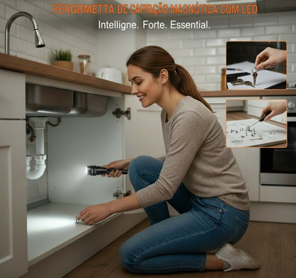 🔥Best-sellers de Natal🔧Ferramentas de Captação Magnética Telescópicas